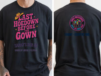 Personalised Country Weekender Unisex Tee | Last Hoedown before the gown HEN | Shirt Dress Loud