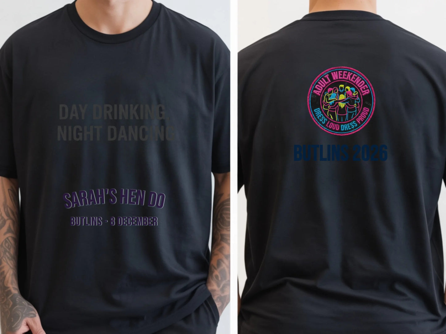 1. Gildan 64000 Black T-Shirt Mockup,Mens G640 Tshirt Mock-up