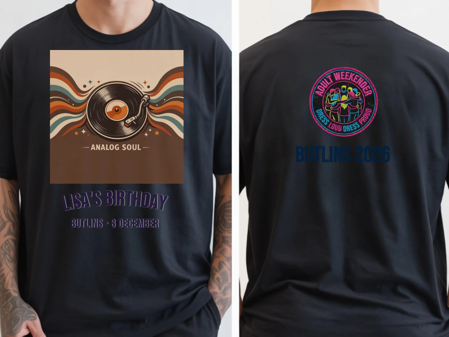 1. Gildan 64000 Black T-Shirt Mockup,Mens G640 Tshirt Mock-up