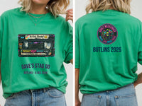 Personalised Ultimate '80s Big Weekender Tee | Custom Vintage VHS Event Shirt Dress Loud