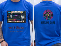Personalised Ultimate '80s Big Weekender Tee | Custom Vintage VHS Event Shirt Dress Loud