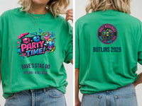 Personalised Ultimate '80s Big Weekender Tee | Custom Party Time Event Shirt Dress Loud