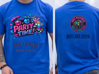 Personalised Ultimate '80s Big Weekender Tee | Custom Party Time Event Shirt Dress Loud