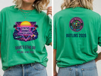 Personalised Ultimate '80s Big Weekender Tee | Custom Synths Drinks Dancefloors Event Shirt Dress Loud