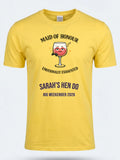Personalised Weekender Unisex Tee | Maid of Honour Emotionally Exhausted | Hen Shirt Dress Loud