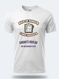 Personalised Weekender Unisex Tee | Maid of Honour Chaos Manager | Hen Shirt Dress Loud