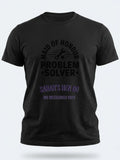 Personalised Weekender Unisex Tee | Maid of Honour Problem Solver | Hen Shirt Dress Loud