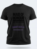 Personalised Weekender Unisex Tee | Maid of Honour This was a mistake | Hen Shirt Dress Loud