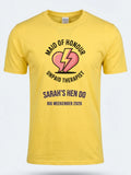 Personalised Weekender Unisex Tee | Maid of Honour Unpaid therapist | Hen Shirt Dress Loud