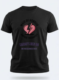 Personalised Weekender Unisex Tee | Maid of Honour Unpaid therapist | Hen Shirt Dress Loud