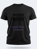 Personalised Weekender Unisex Tee | Mother of the Bride Here for the bride | Hen Shirt Dress Loud