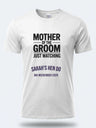 Personalised Weekender Unisex Tee – Mother of the Groom Just Watching