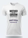 Personalised Weekender Unisex Tee – Mother of the Groom Trying not to interfere