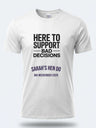 Personalised Weekender Unisex Tee – Bride Tribe Here to support bad decisions