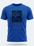 Personalised Weekender Unisex Tee | Bride Tribe Noone is getting home sober | Hen Shirt Dress Loud