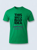 Personalised Weekender Unisex Tee | Bride Tribe This was a bad idea | Hen Shirt Dress Loud