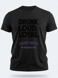 Personalised Weekender Unisex Tee | Bride Tribe | Drunk Loyal Loud | Hen Shirt Dress Loud