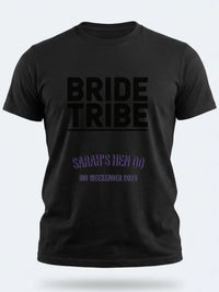 Personalised Weekender Unisex Tee | Bride Tribe |  Hen Shirt Dress Loud
