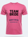 Personalised Weekender Unisex Tee | Bride Tribe | Team Bride | Hen Shirt Dress Loud