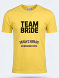 Personalised Weekender Unisex Tee | Bride Tribe | Team Bride | Hen Shirt Dress Loud