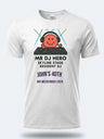 Personalised Weekender Unisex Tee – Mr DJ Hero