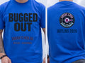 Personalised Bugged Out Big Weekender Tee — royal tee