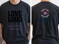 Personalised Don't Tell Mama Big Weekender Tee — black tee