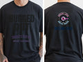 Personalised Bugged Out Big Weekender Tee — black tee