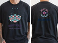 Personalised Bugged Out Big Weekender Tee — black tee
