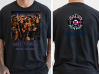 Personalised Don't Tell Mama Big Weekender Tee — black tee