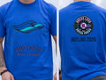 Personalised Don't Tell Mama Big Weekender Tee — royal tee