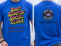 Personalised Country Weekender Tee — royal tee
