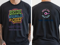 Personalised Country Weekender Tee — black tee
