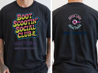 Personalised Country Weekender Tee — black tee