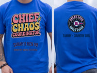 Personalised Country Weekender Tee — royal tee