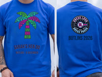 Personalised We Love Ibiza Big Weekender Tee — royal tee