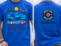 Personalised We Love Ibiza Big Weekender Tee — royal tee