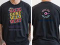 Personalised Country Weekender Tee — black tee