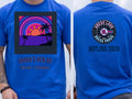 Personalised We Love Ibiza Big Weekender Tee — royal tee