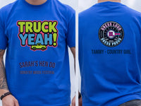 Personalised Country Weekender Tee — royal tee