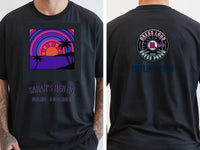 Personalised We Love Ibiza Big Weekender Tee — black tee