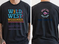 Personalised Country Weekender Unisex Tee — black tee