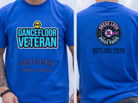 Personalised 90s Reloaded Big Weekender Tee — royal tee