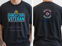 Personalised 90s Reloaded Big Weekender Tee — black tee