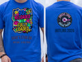 Personalised 90s Reloaded Big Weekender Tee — royal tee