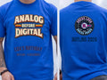Personalised We Love the 70s Big Weekender Tee — royal tee