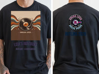 Personalised We Love the 70s Big Weekender Tee — black tee