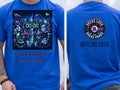 Personalised Back to 2000s Big Weekender Tee — royal tee