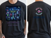 Personalised Back to 2000s Big Weekender Tee — black tee