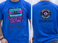 Personalised 90s Reloaded Big Weekender Tee — royal tee
